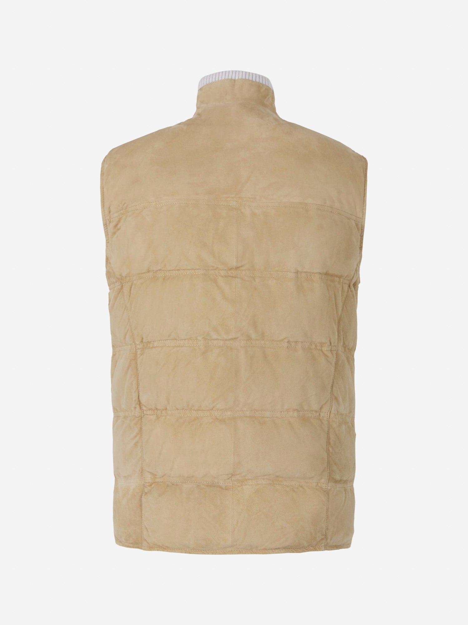 Outlet online Santa Eulalia Hombre Chaleco Ante Plumón color Marrón sku 544-000438 01 - Foto 6