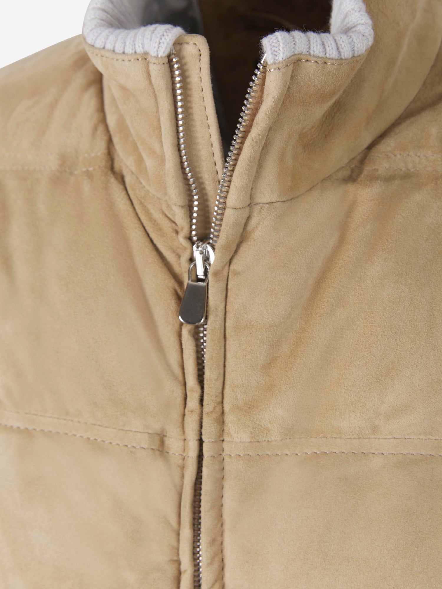 Outlet online Santa Eulalia Hombre Chaleco Ante Plumón color Marrón sku 544-000438 01 - Foto 7