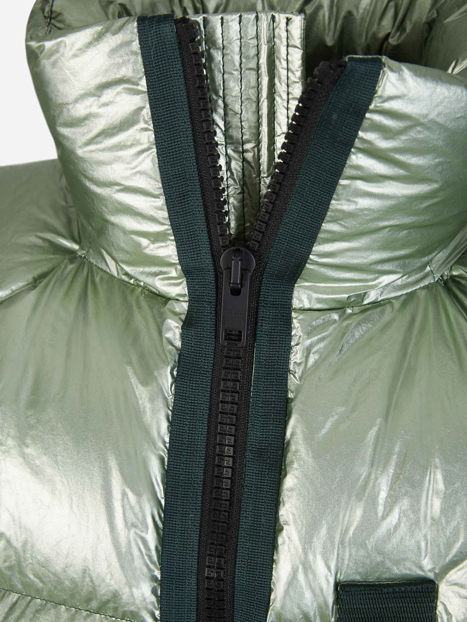 Outlet online Givenchy Hombre Chaleco Fibra Sintética color Verde Claro sku 544-000493 01 - Foto 4