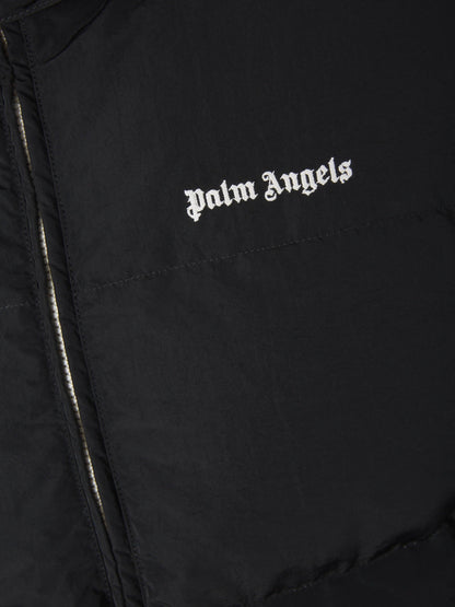 Outlet online Palm Angels Hombre Chaleco Acolchado Capucha color Negro sku 544-000502 01 - Foto 5