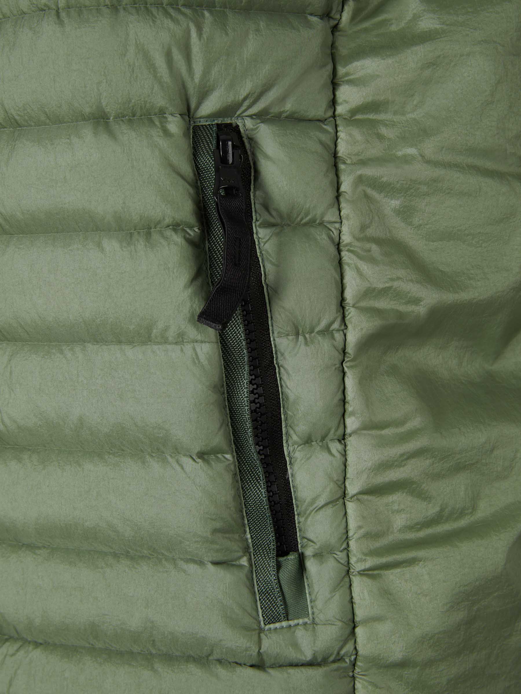 Outlet online Stone Island Hombre Chaleco Acolchado Logo color Verde Oscuro sku 544-000519 01 - Foto 5