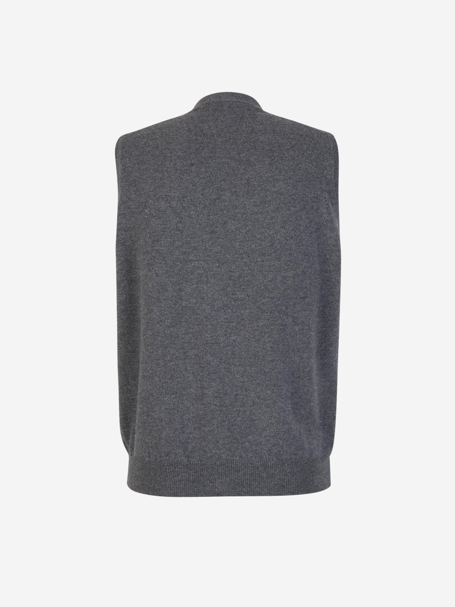 Outlet online Santa Eulalia Hombre Chaleco Punto Lana color Gris Piedra sku 544-000526 01 - Foto 2