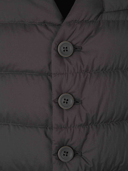 Outlet online Herno Hombre Chaleco Acolchado Legend Line color Gris Antracita sku 544-000544 01 - Foto 4