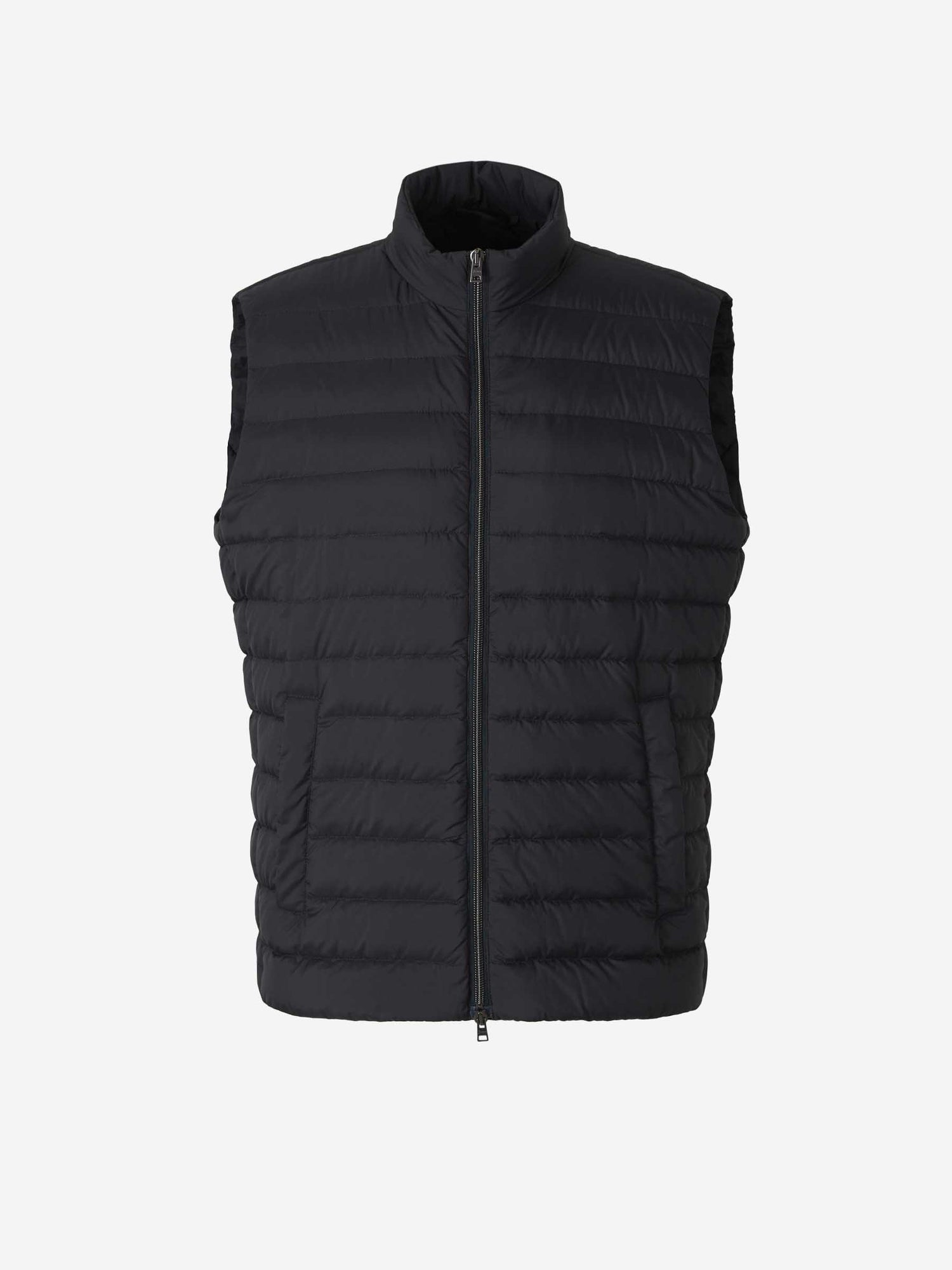 Outlet online Herno Hombre Chaleco Acolchado Cremallera color Negro sku 544-000587 01 - Foto 1
