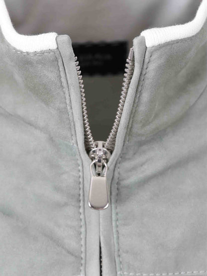Outlet online Santa Eulalia Hombre Chaleco Piel Cremallera color Verde sku 544-000592 01 - Foto 3