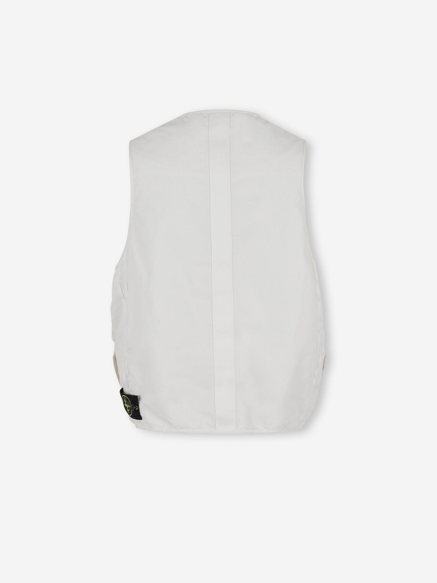 Outlet online Stone Island Hombre Chaleco Bolsillos color Marfil sku 544-000620 01 - Foto 2