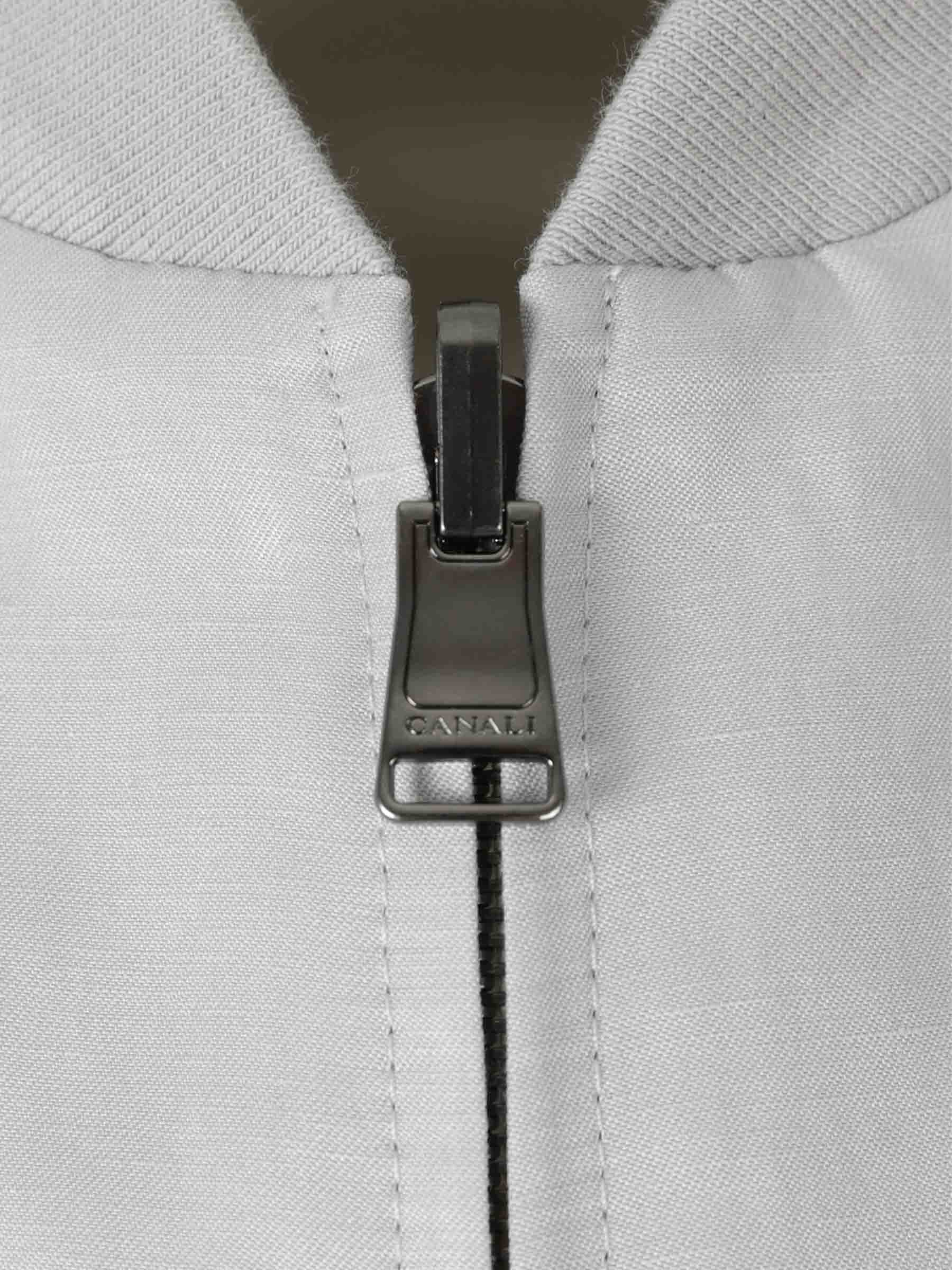 Canali Hombre Barcelona Chaleco Reversible color Gris Claro sku 544-000633 01 - Foto 4