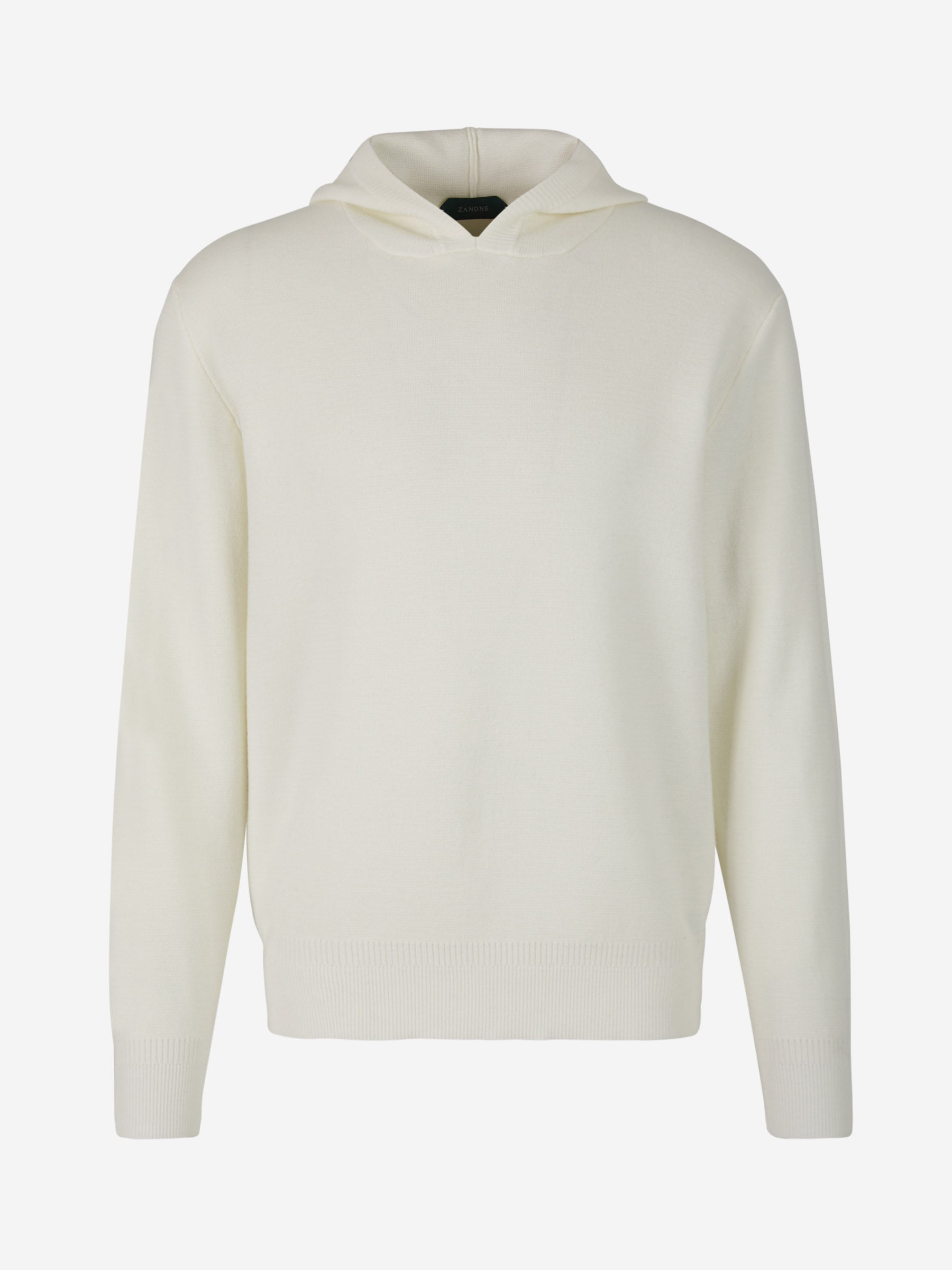 Outlet online Zanone Hombre Sudadera Punto Lana color Blanco sku 545-001039 01 - Foto 1