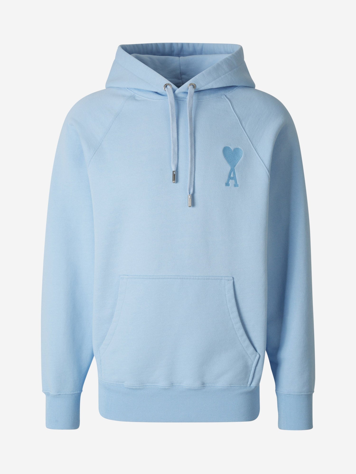 Outlet online Ami Paris Hombre Sudadera Logo Bordado color Rosa sku 545-001170 02 - Foto 1
