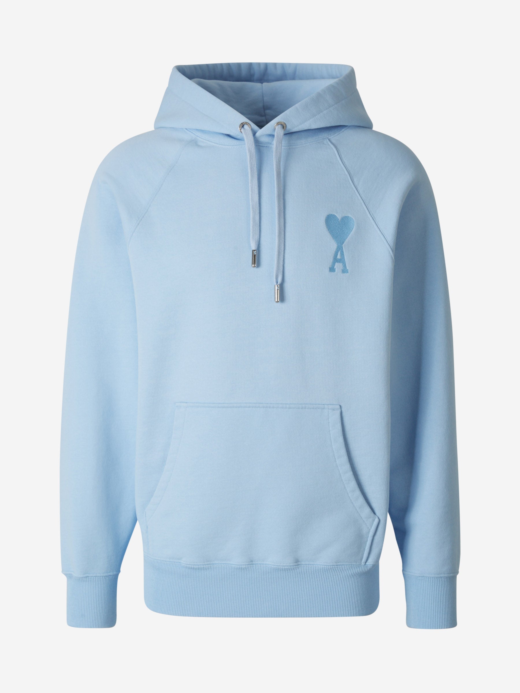 Outlet online Ami Paris Hombre Sudadera Logo Bordado color Rosa sku 545-001170 02 - Foto 1