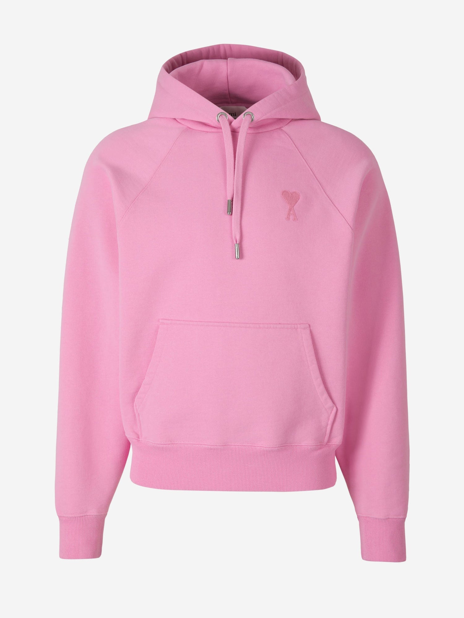 Outlet online Ami Paris Hombre Sudadera Logo Bordado color Rosa sku 545-001170 02 - Foto 6