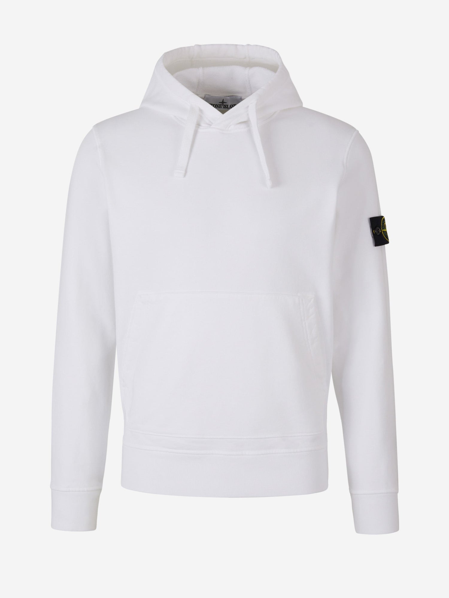 Outlet online Stone Island Hombre Sudadera Capucha Algodón color Blanco sku 545-001588 02 - Foto 6