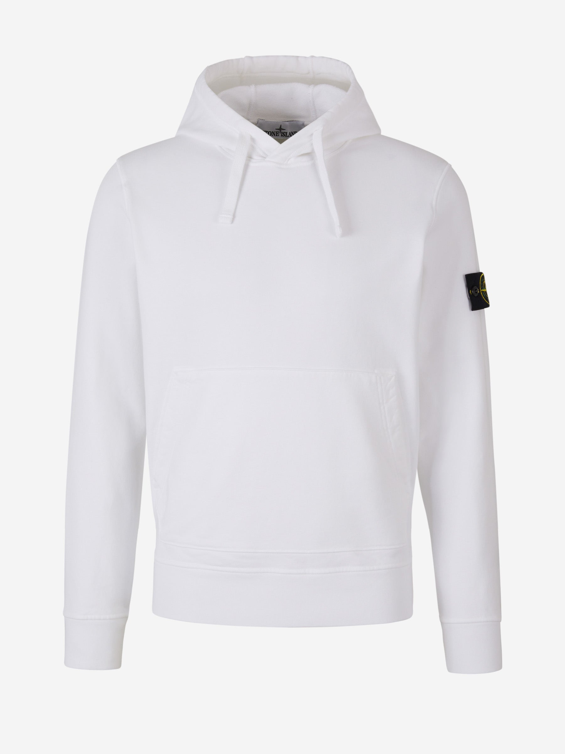 Outlet online Stone Island Hombre Sudadera Capucha Algodón color Blanco sku 545-001588 02 - Foto 6