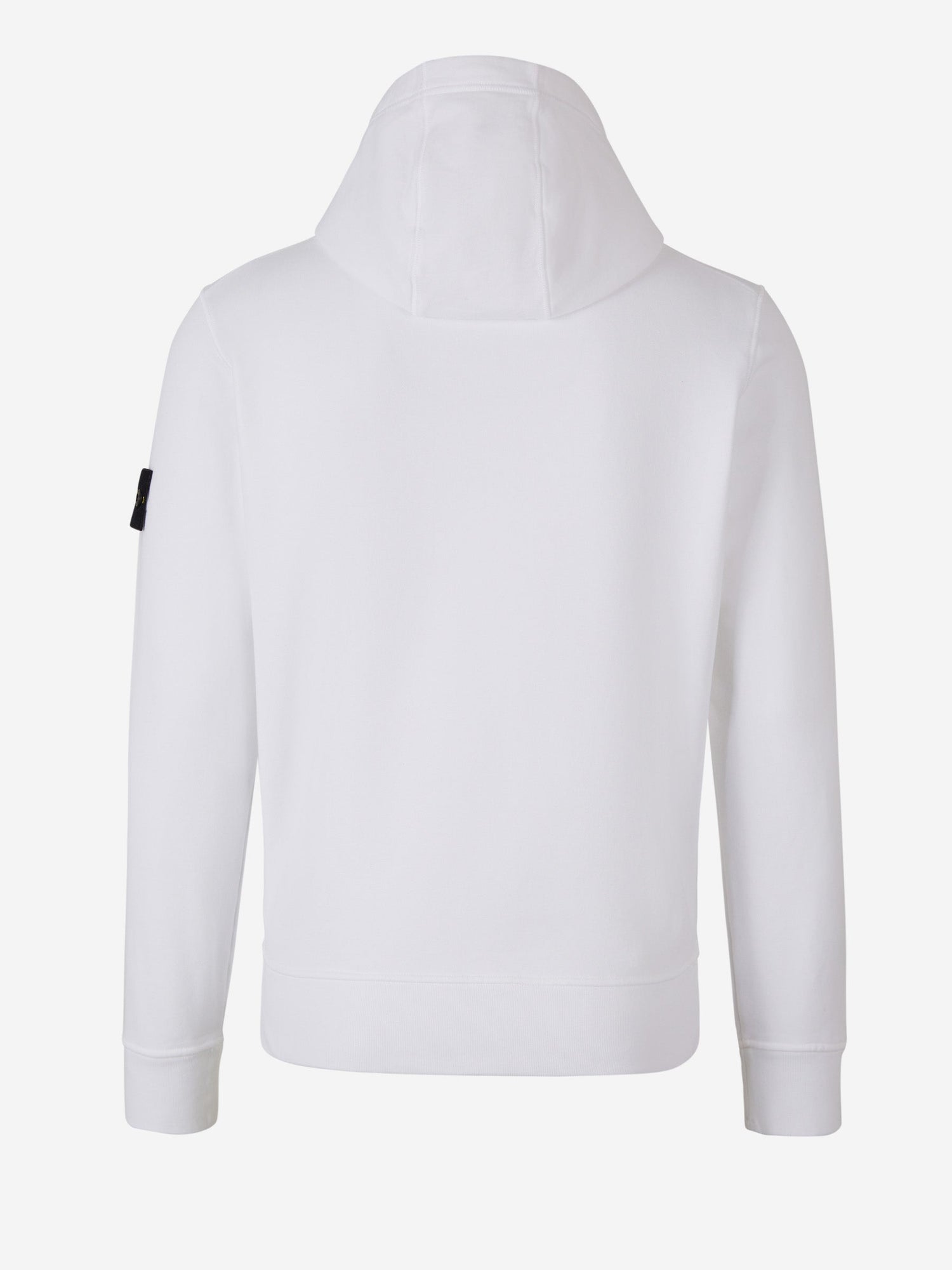 Outlet online Stone Island Hombre Sudadera Capucha Algodón color Blanco sku 545-001588 02 - Foto 7