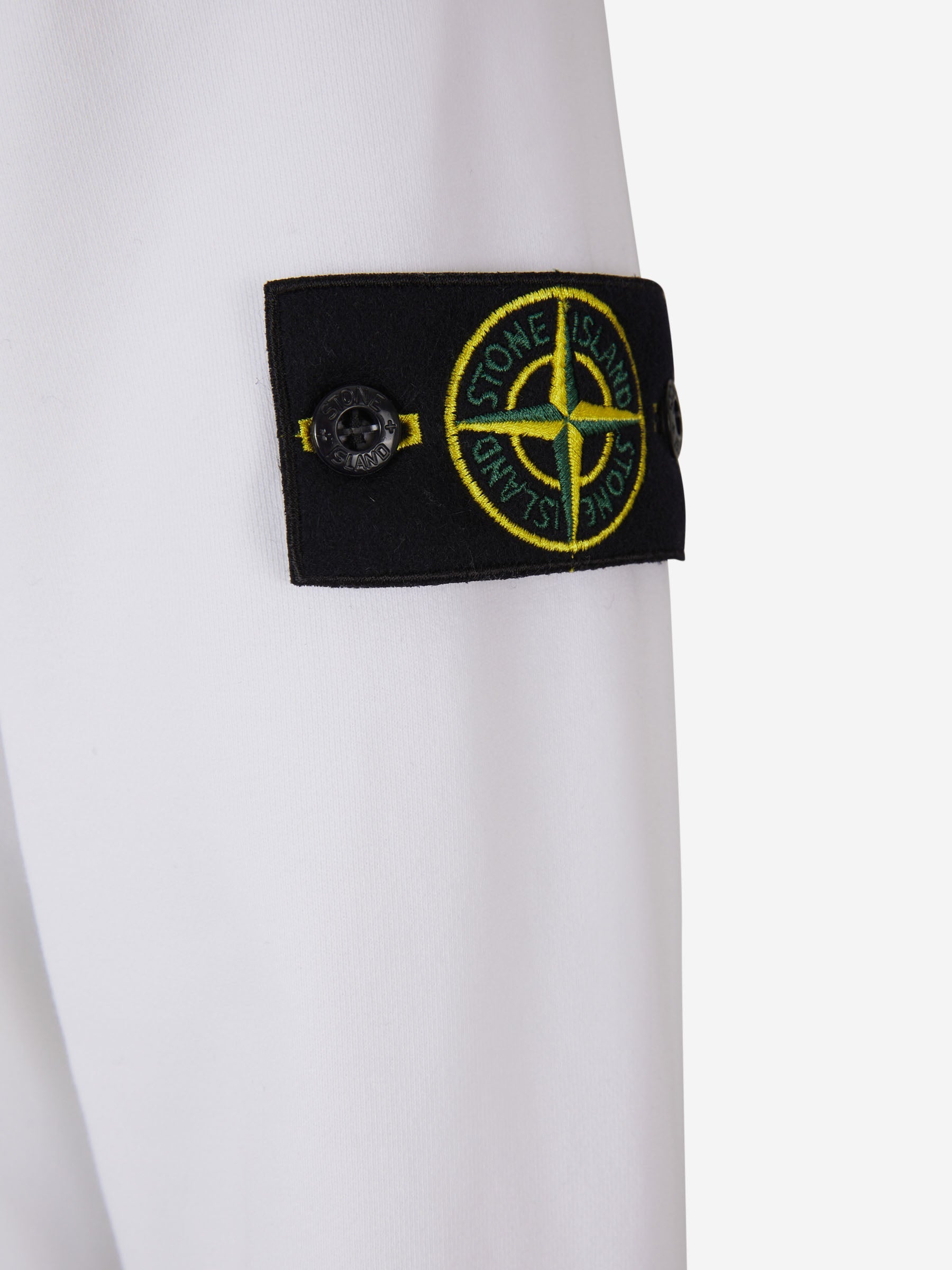 Outlet online Stone Island Hombre Sudadera Capucha Algodón color Blanco sku 545-001588 02 - Foto 9