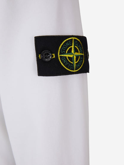 Outlet online Stone Island Hombre Sudadera Capucha Algodón color Blanco sku 545-001588 02 - Foto 9