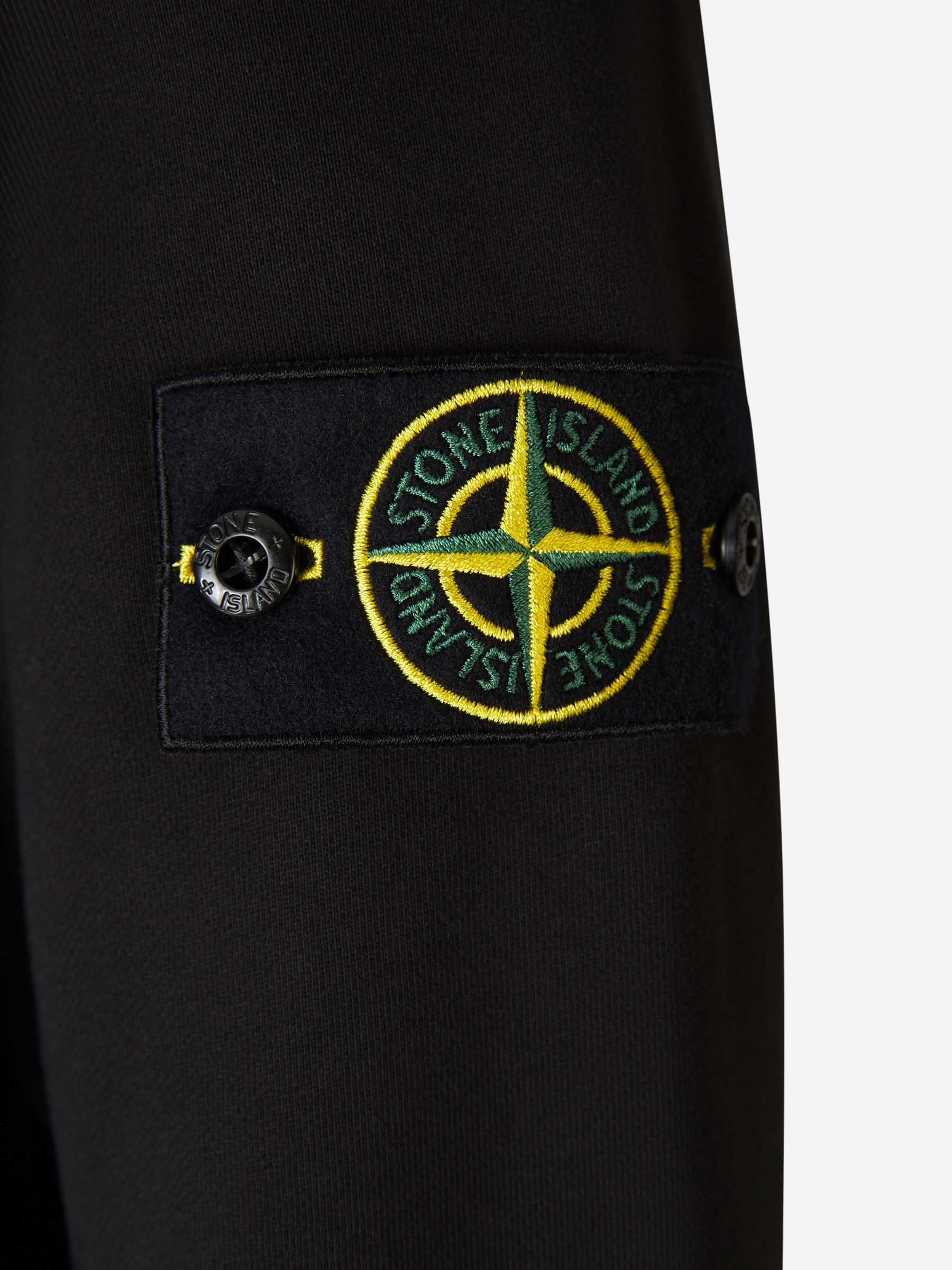 Outlet online Stone Island Hombre Sudadera Capucha Algodón color Blanco sku 545-001588 02 - Foto 4