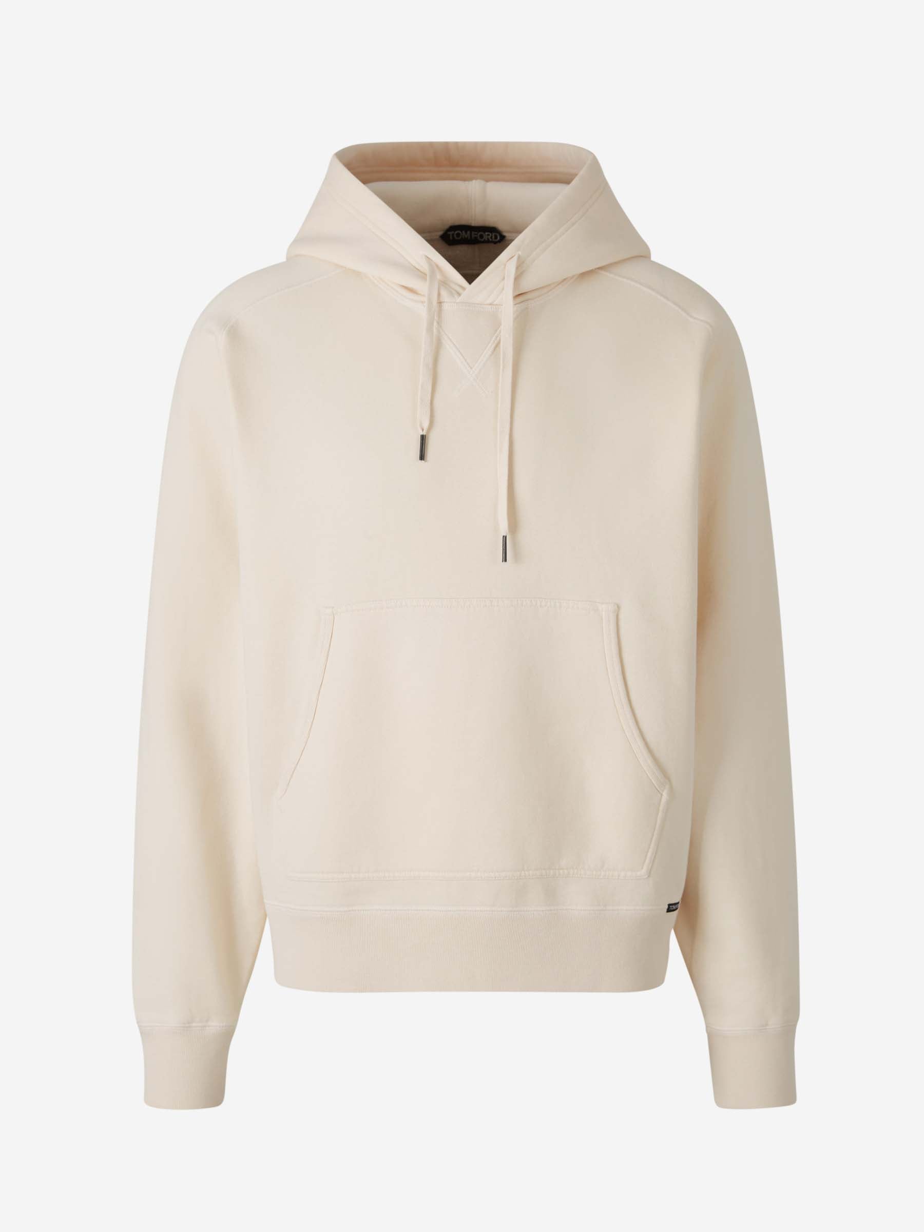 Outlet online Tom Ford Hombre Sudadera Capucha Algodón color Crema sku 545-001304 02 - Foto 1