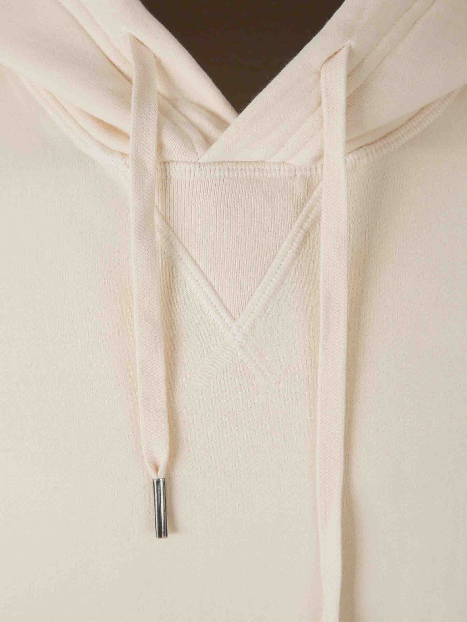 Outlet online Tom Ford Hombre Sudadera Capucha Algodón color Crema sku 545-001304 02 - Foto 3
