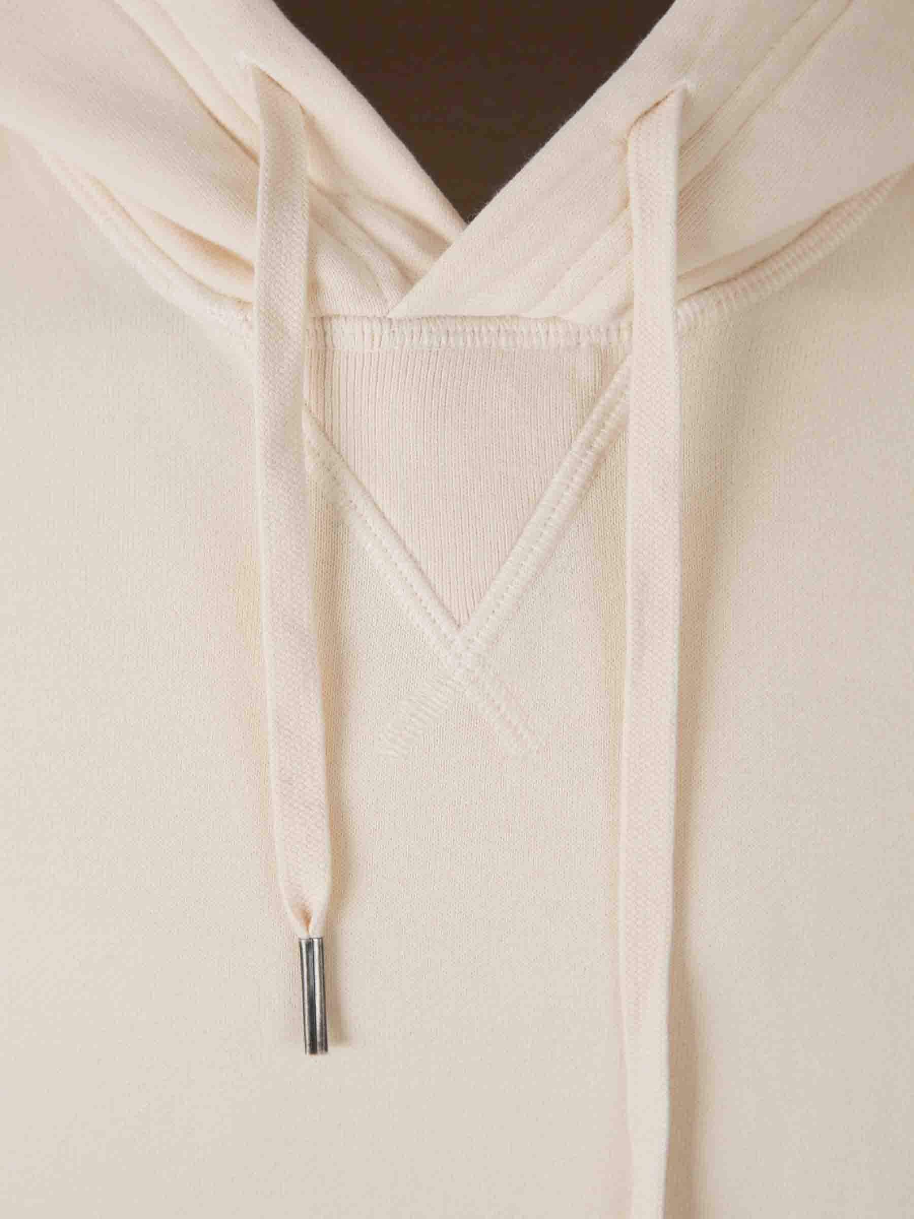 Outlet online Tom Ford Hombre Sudadera Capucha Algodón color Crema sku 545-001304 02 - Foto 3