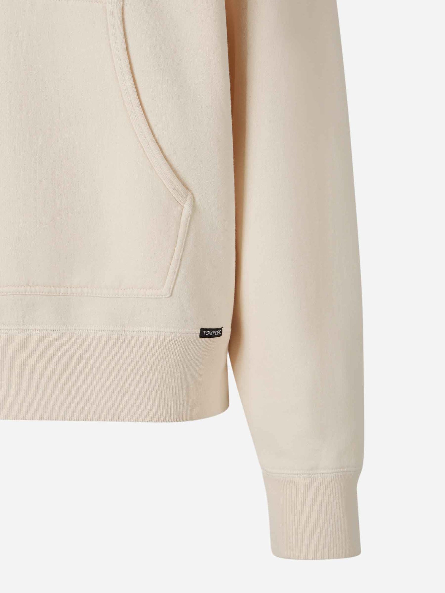 Outlet online Tom Ford Hombre Sudadera Capucha Algodón color Crema sku 545-001304 02 - Foto 4