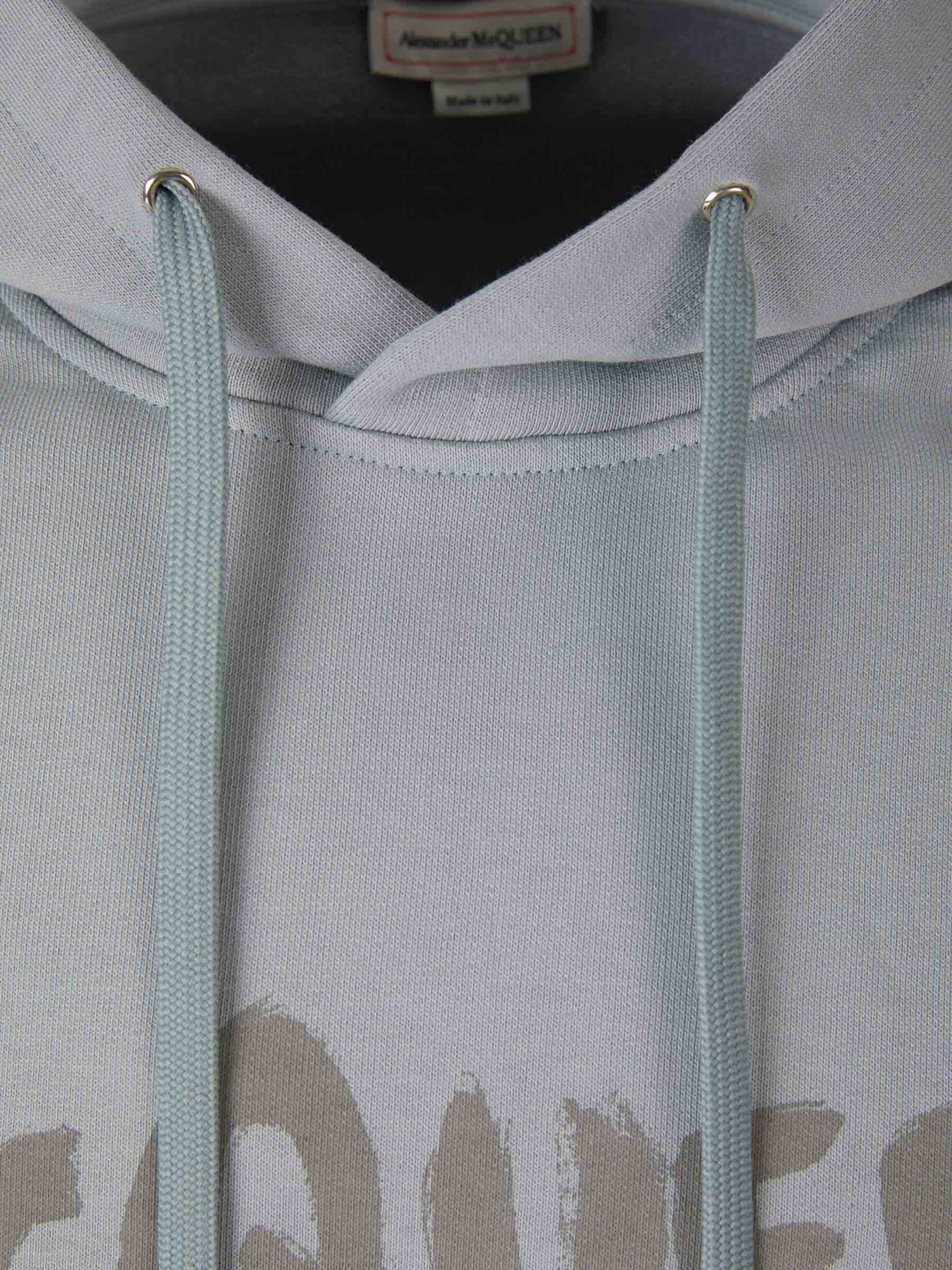 Outlet online McQueen Hombre Sudadera Logo Graffiti Tonal color Fucsia sku 545-001310 01 - Foto 3