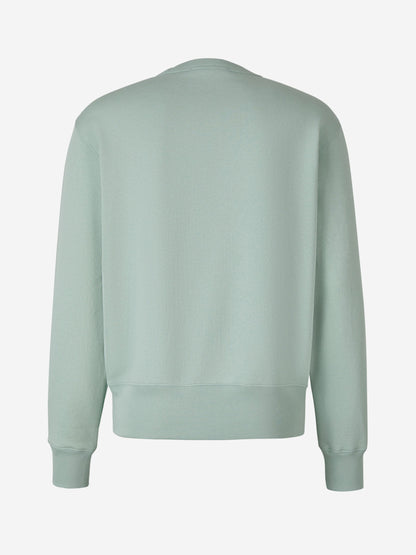 Outlet online Acne Studios Face Hombre Sudadera Parche Logo color Verde Menta sku 545-001335 01 - Foto 2