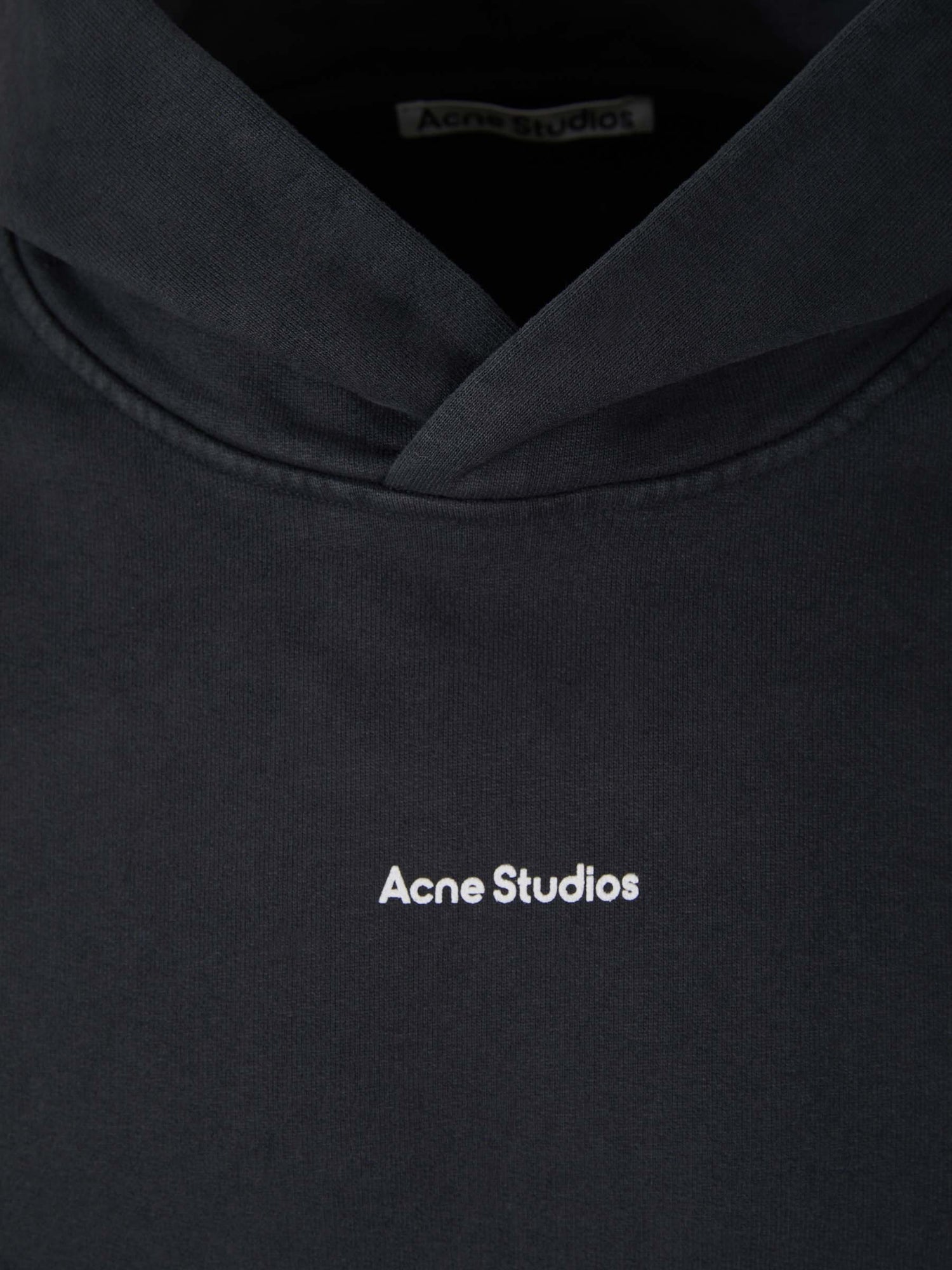 Outlet online Acne Studios Hombre Sudadera Logo Algodón color Negro sku 545-001336 04 - Foto 11