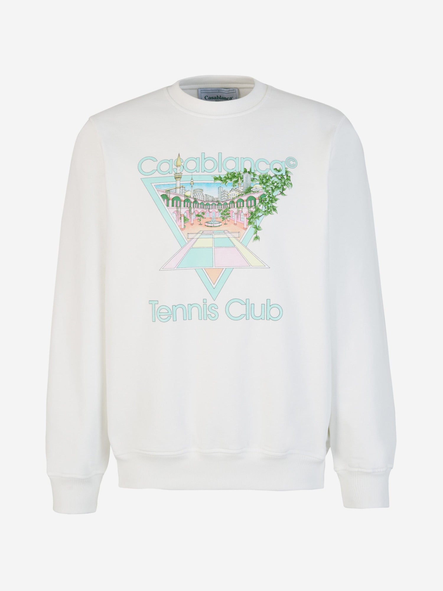 Outlet online Casablanca Hombre Sudadera La Joueuse color Blanco sku 545-001352 01 - Foto 1