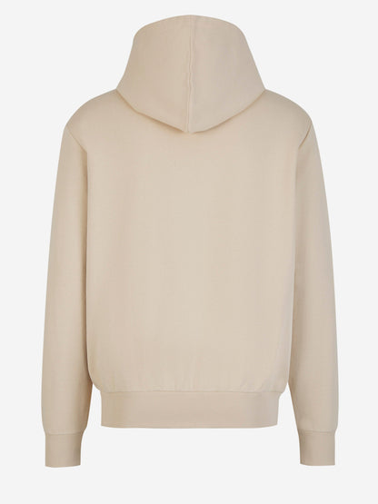 Outlet online Balmain Hombre Sudadera Logo Capucha color Crema sku 545-001354 01 - Foto 2