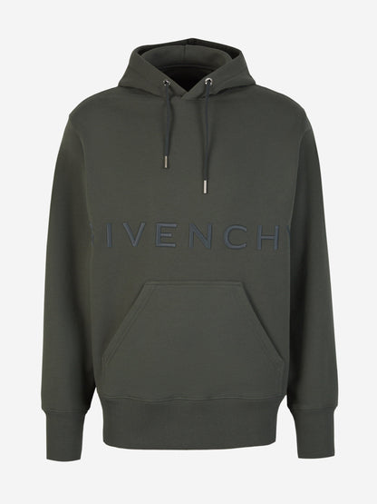 Outlet online Givenchy Hombre Sudadera 4G Capucha color Verde Oscuro sku 545-001356 01 - Foto 1