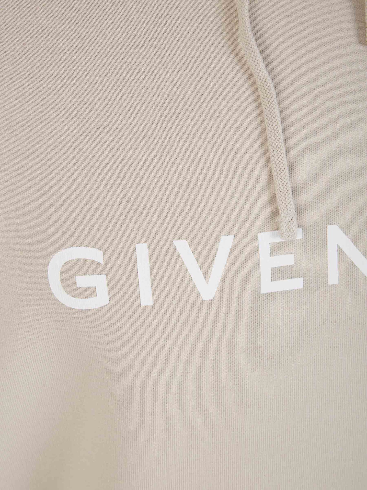 Outlet online Givenchy Hombre Sudadera Archetype Capucha color Beis sku 545-001357 01 - Foto 4