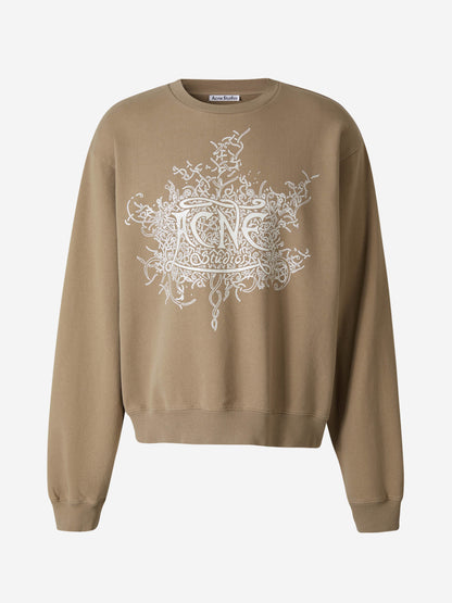 Outlet online Acne Studios Hombre Sudadera Efecto Brillante color Beige sku 545-001360 01 - Foto 1