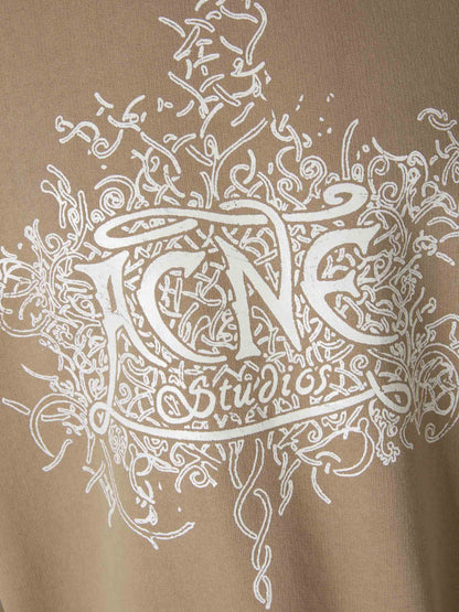 Outlet online Acne Studios Hombre Sudadera Efecto Brillante color Beige sku 545-001360 01 - Foto 4