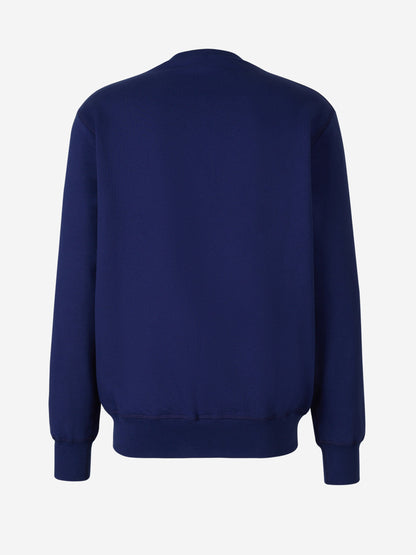 Outlet online Alexander McQueen Hombre Sudadera Estampada Algodón color Azul Marino sku 545-001370 02 - Foto 7