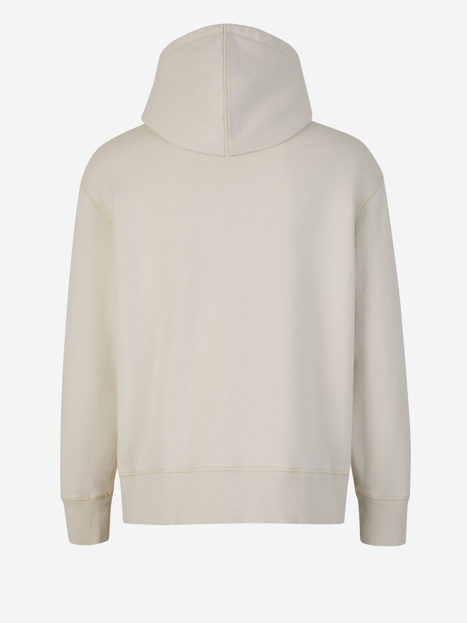 Outlet online Ami Paris Hombre Sudadera Capucha Algodón color Marfil sku 545-001375 01 - Foto 2