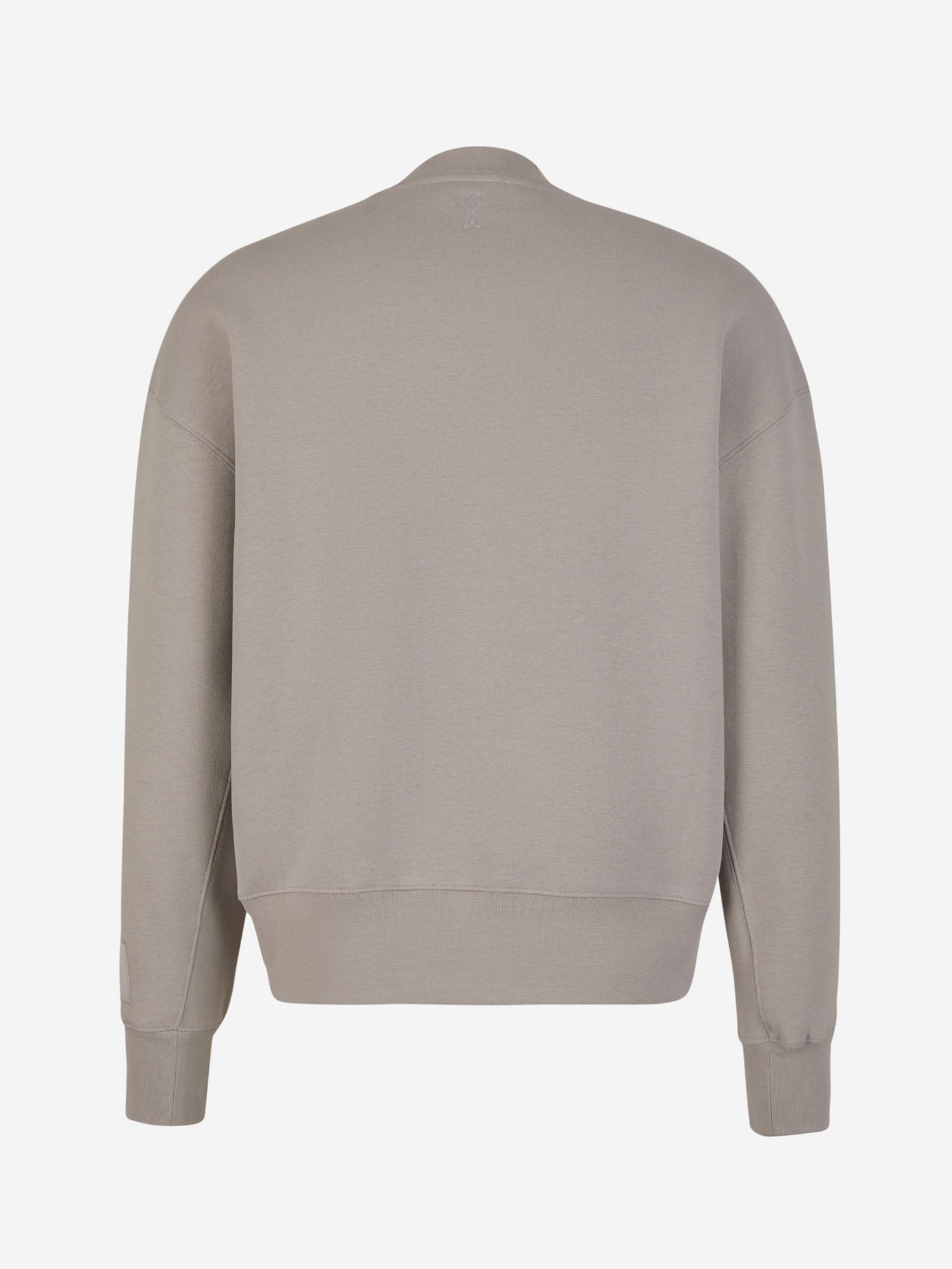Outlet online Ami Paris Hombre Sudadera Parche Logo color Gris Piedra sku 545-001378 02 - Foto 2