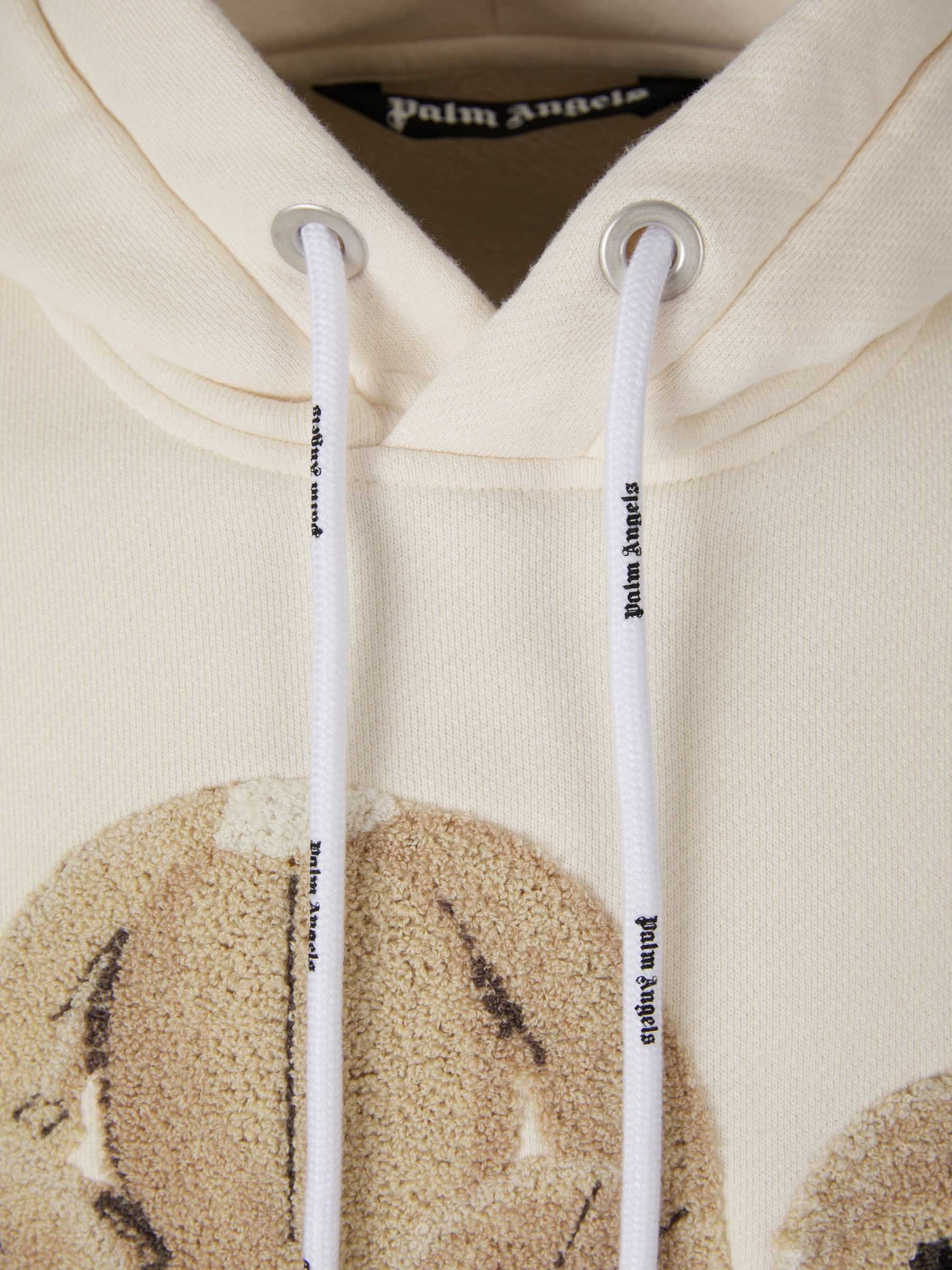 Outlet online Palm Angels Hombre Sudadera Oso Relieve color Crema sku 545-001386 01 - Foto 3