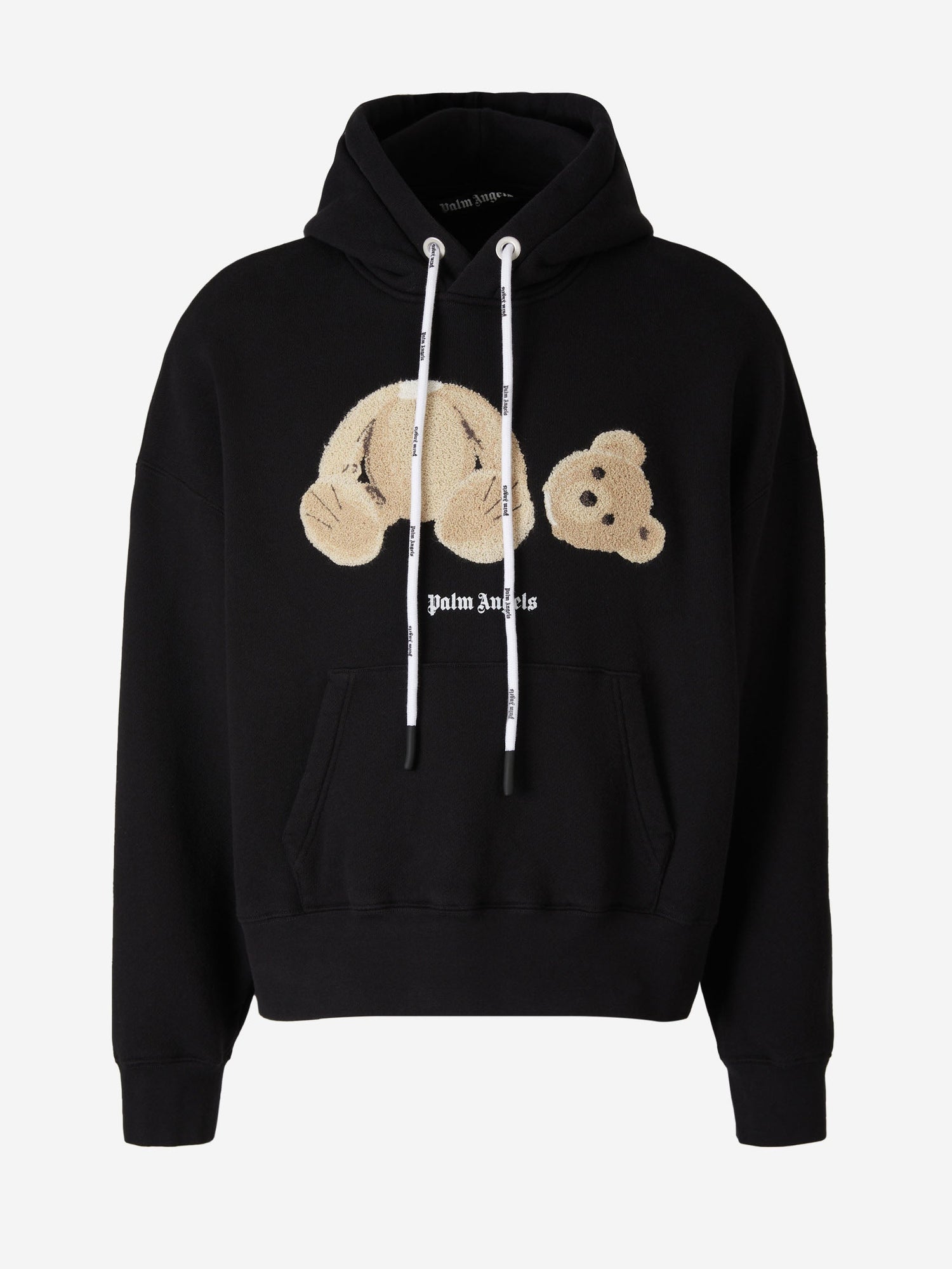 Outlet online Palm Angels Hombre Sudadera Oso Relieve color Negro sku 545-001386 02 - Foto 6