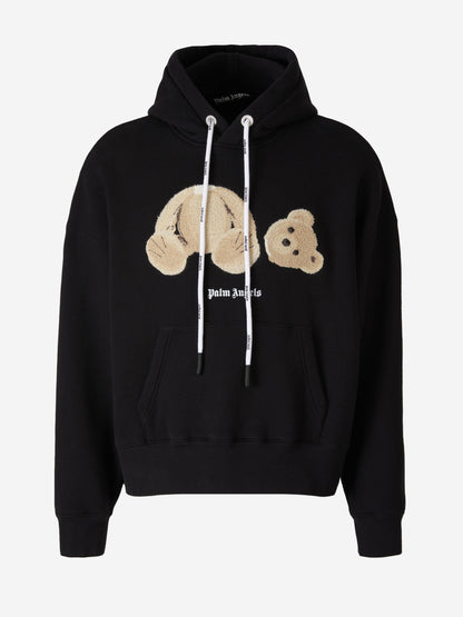 Outlet online Palm Angels Hombre Sudadera Oso Relieve color Negro sku 545-001386 02 - Foto 6