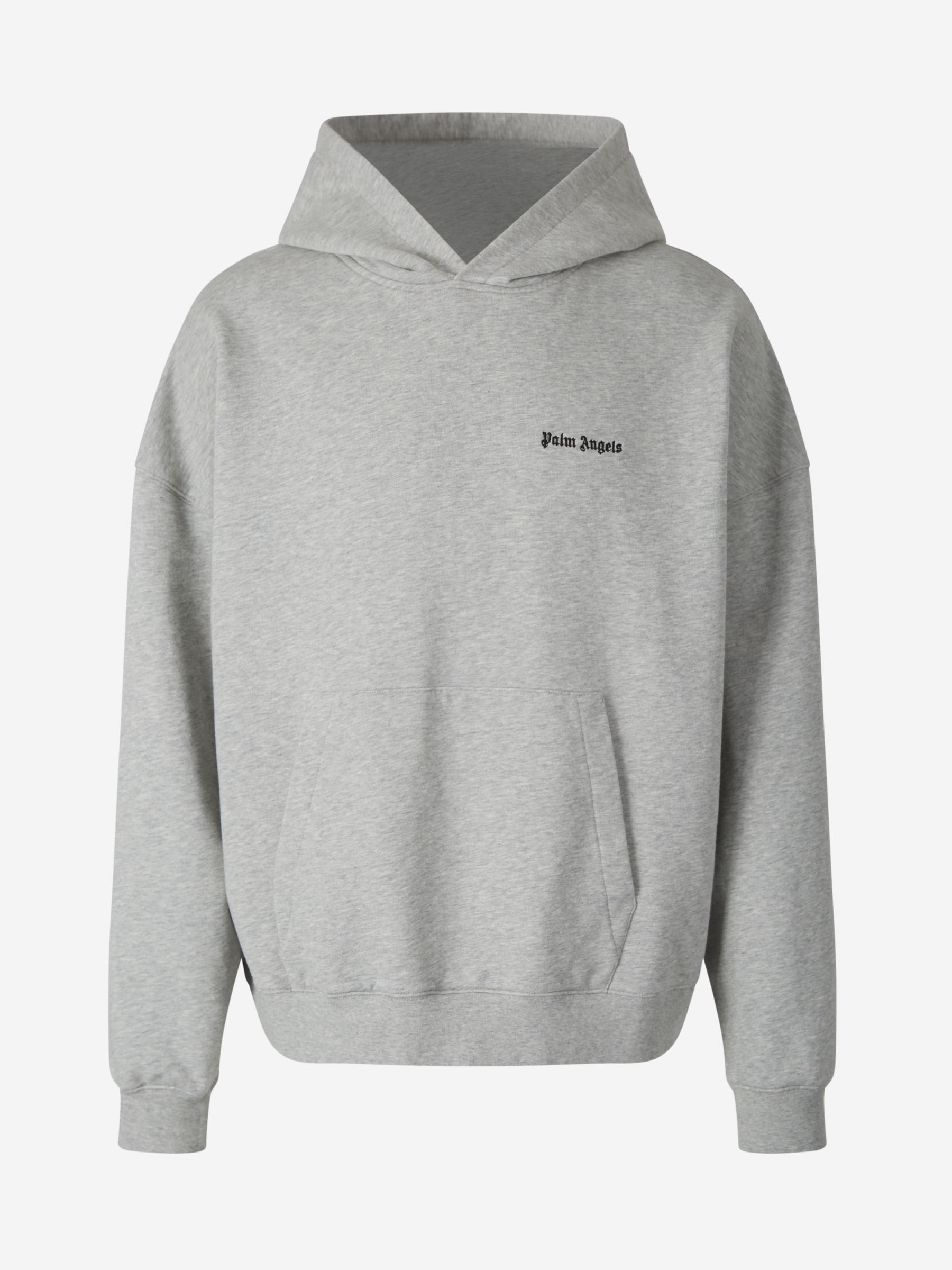 Outlet online Palm Angels Hombre Sudadera Capucha Algodón color Gris Claro sku 545-001387 01 - Foto 1