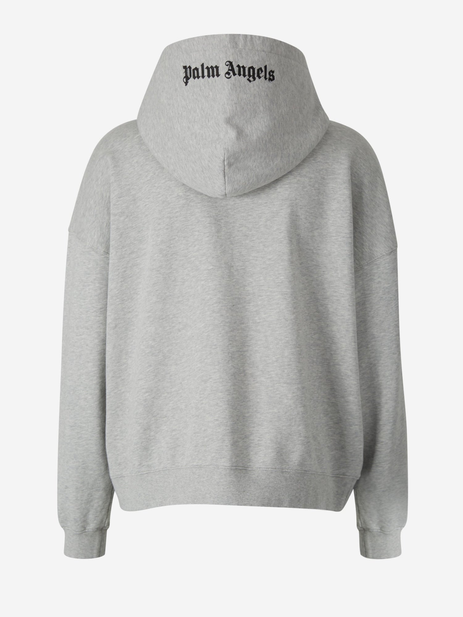 Outlet online Palm Angels Hombre Sudadera Capucha Algodón color Gris Claro sku 545-001387 01 - Foto 2