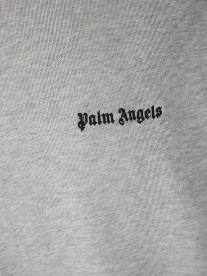Outlet online Palm Angels Hombre Sudadera Capucha Algodón color Gris Claro sku 545-001387 01 - Foto 5