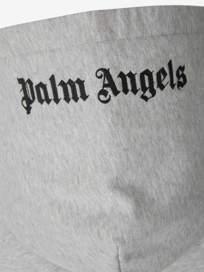 Outlet online Palm Angels Hombre Sudadera Capucha Algodón color Gris Claro sku 545-001387 01 - Foto 6
