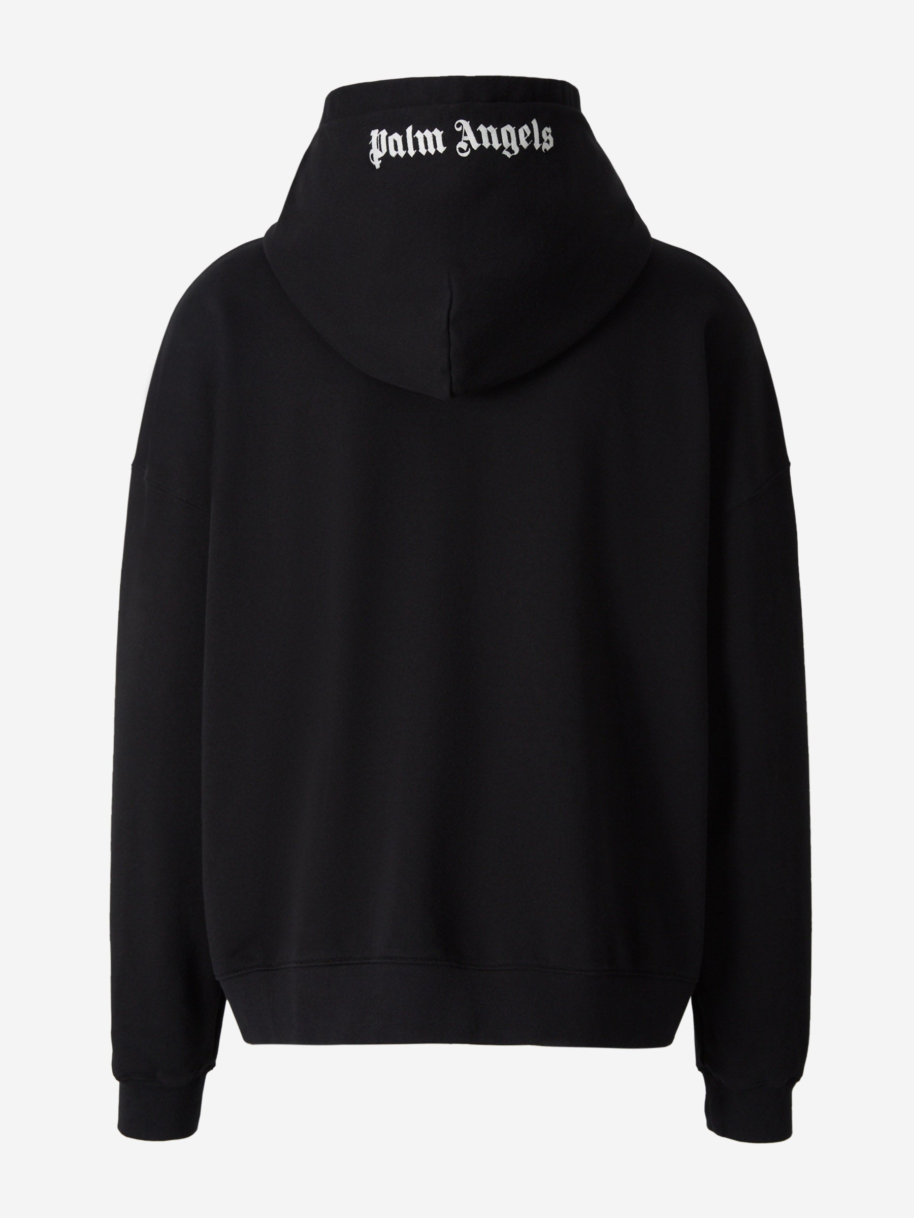Outlet online Palm Angels Hombre Sudadera Capucha Algodón color Gris Claro sku 545-001387 01 - Foto 8