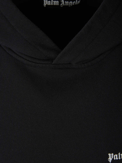 Outlet online Palm Angels Hombre Sudadera Capucha Algodón color Gris Claro sku 545-001387 01 - Foto 9