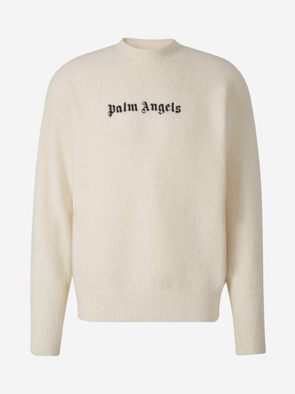 Outlet online Palm Angels Hombre Jersey Logo Clásico color Negro sku 545-001388 02 - Foto 1