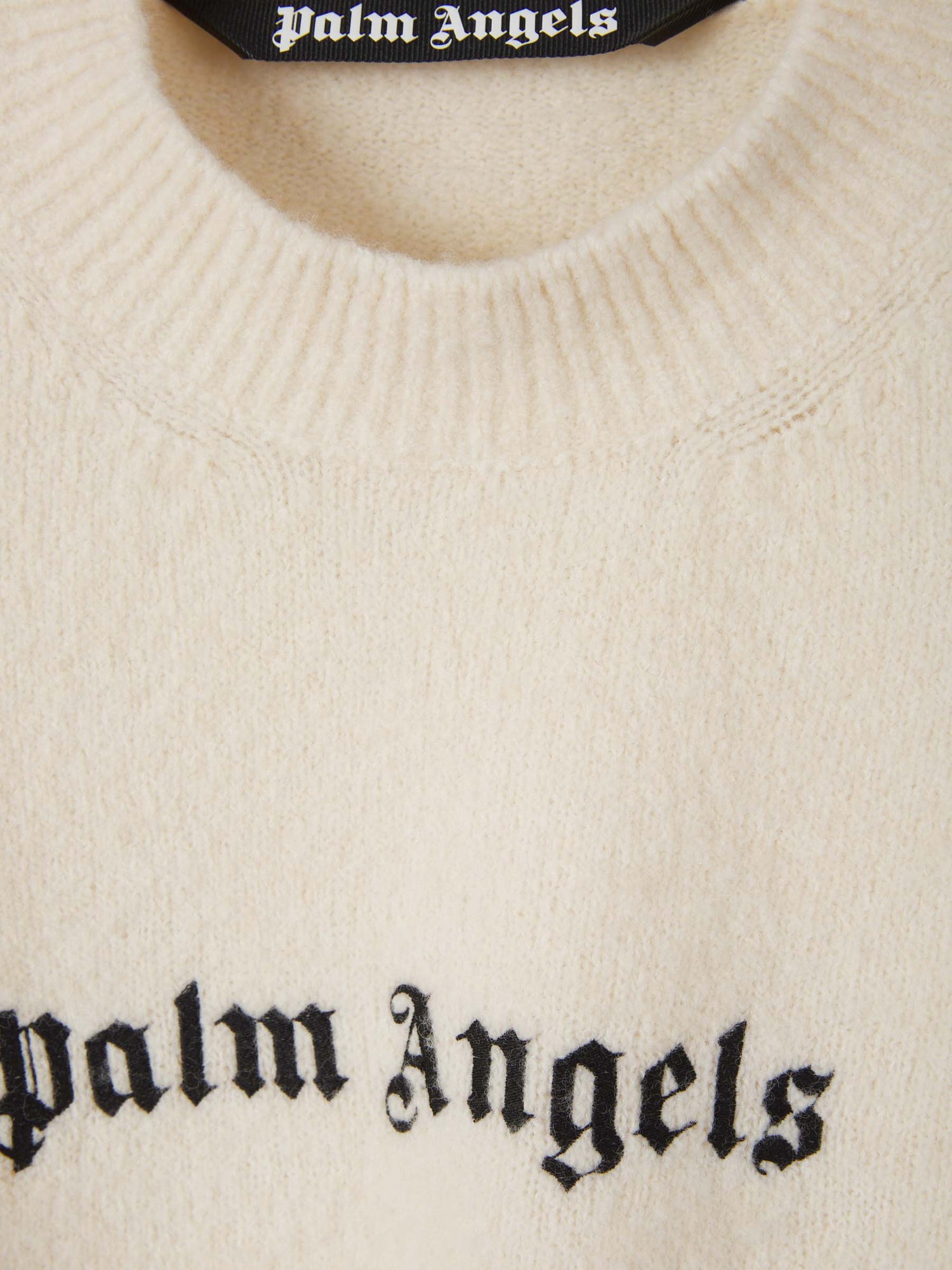 Outlet online Palm Angels Hombre Jersey Logo Clásico color Negro sku 545-001388 02 - Foto 3