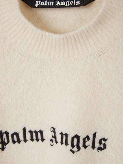 Outlet online Palm Angels Hombre Jersey Logo Clásico color Negro sku 545-001388 02 - Foto 3