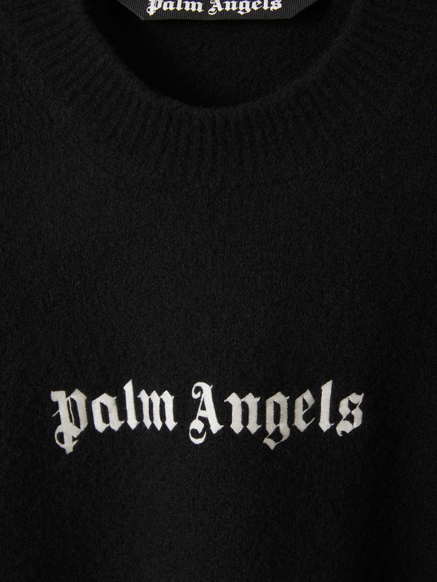 Outlet online Palm Angels Hombre Jersey Logo Clásico color Negro sku 545-001388 02 - Foto 8